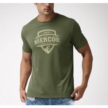 BOERBOEL GREEN 2XLARGE MALANGE MEN T-SHIRT