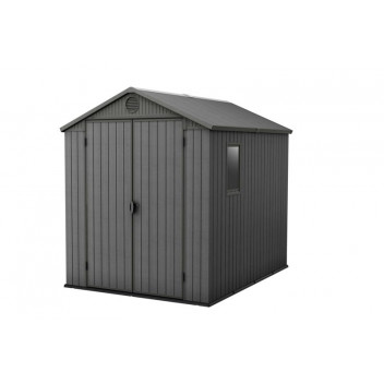 GREY DARWIN SHED 6X8 190X243.8X221CM