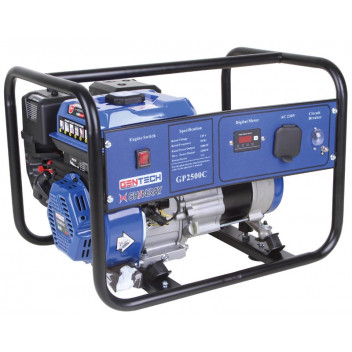 GENTECH RECOIL START CONTRACTOR PETROL GENERATOR 2.2KVA