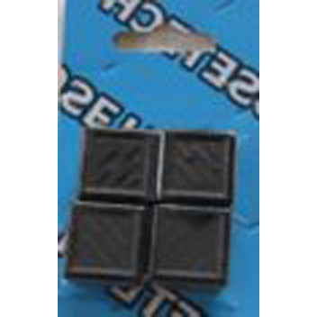 POLYPROPYLENE SQUARE INSERT 25MMX25MM 4PIECE