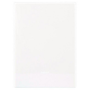 LEGRAND ARTEOR BLANK WHITE PLATE COVER 50X100