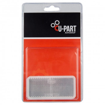 STICK-ON WHITE REFLECTOR 2PACK