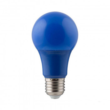EUROLUX LED BULB A60 E27 7WATT BLUE
