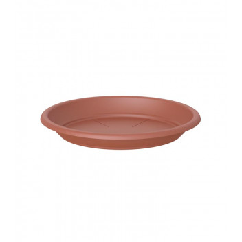 SAUCER PLASTIC ROUND TERRACOTTA 22CM ARTEVASI
