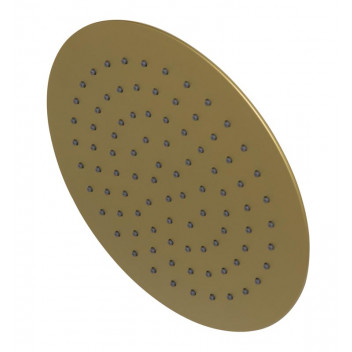 BLUTIDE ROUND SHOWER HEAD BRASS BRUSHED 250MM.