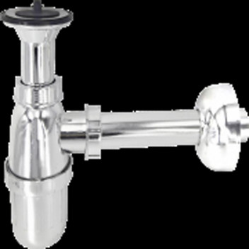 BRESCIA BASIN TRAP PVC COMBINATION CHROME PLATED