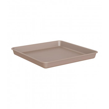 ARTEVASI VENEZIA SQUARE TAUPE PLASTIC SAUCER 30CM