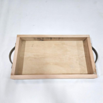 WOOD TRAY 200X400MM