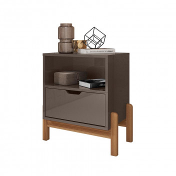 ANTARES PEARL GREY NIGHT STAND