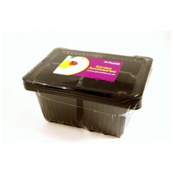 TRAY SEEDLING GAGPB4/5 CAVITY 5X4 BLACK