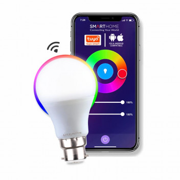 LITEMATE LED BULB B22 WI-FI 9W MULTI COLOUR CHANGE