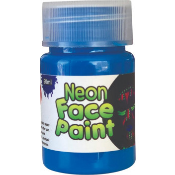 NEON BLUE CRAFT FACE PAINT