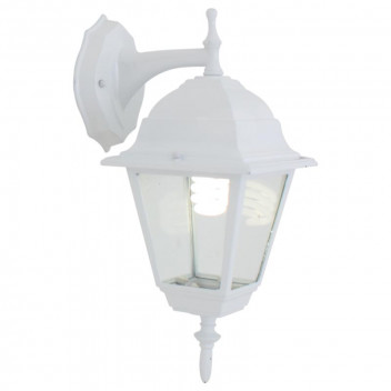 EUROLUX LANTERN OUTDOOR 4 PANEL DOWN FACING WHITE