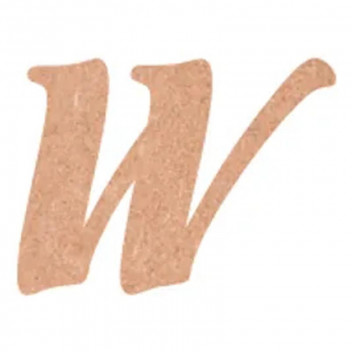 FLAMENCO W WOODEN ALPHABET 10CM