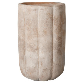 DEROMA PUMPKIN CERAMIC ROUND CLAY POT 57CM