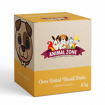 ANIMAL ZONE CHICKEN BAKED DOG BISCUIT 2KG