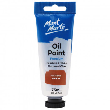 MONT MARTE PREMIUM OIL CRAFT RED OCHRE 75ML TUBE