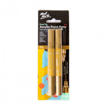 CRAFT DUAL TIP GOLD PAINT PEN