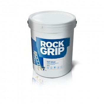 DULUX ROCKGRIP PASTEL BASE 7 SOFT VELVET PVA BASEPAINT 20L