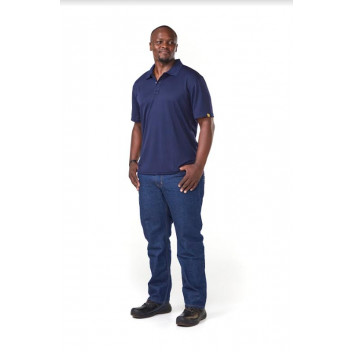 DROMEX NAVY BLUE QUICK DRY PREMIUM GOLF SHIRT 4XLARGE