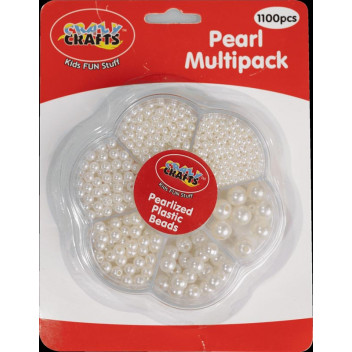 MULTIPACK CRAFT PEARLS 1100PIECE