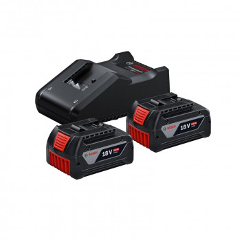 BOSCH CORDLESS STARTER KIT WITH BATTERY AND CHARGER ONLY 2X4.0AH GAL 18V