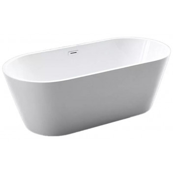 BATH FREESTANDING ACRYLIC  BJ6815W PROVENCE WHITE 1600X740X580 BIJIOU