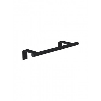 DEMI BLACK HAND TOWEL RAIL 250MM