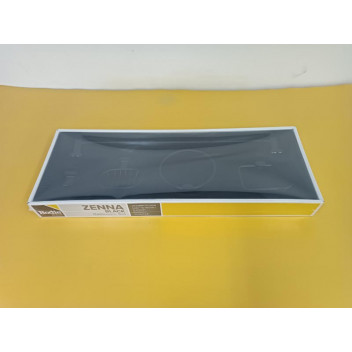 SET BATHROOM 5 PIECE ZENNA BLACK