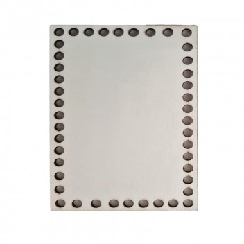 SMART PRODUCTS CROCHET WOODEN BLANK CRAFT RECTANGLE