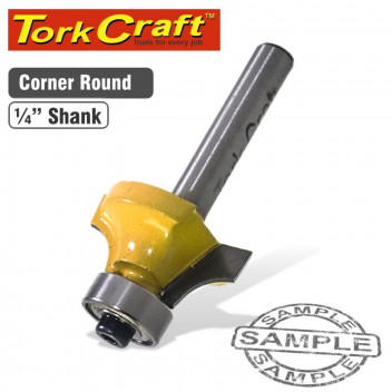 BIT ROUTER CORNER ROUND 1/4INCH  CKP1202 TORK CRAFT