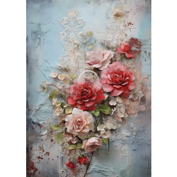 FLORAL DAYDREAM DECOUPAGE A4