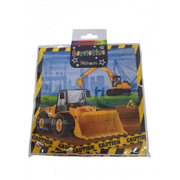 SERVIETTE PARTY    PX24509   CONSTRUCTION   20PP