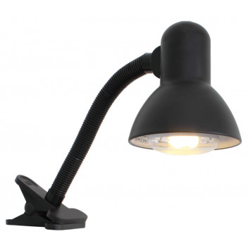 EUROLUX STUDENT DESK LIGHT WITH CLAMP 120MM BLACK