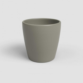 ARTEVASI THALIA ORCHID TAUPE CERAMIC POT 14CM