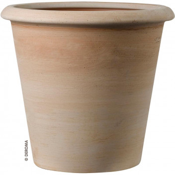 DEROMA CONICO SIENA TERRACOTTA CLAY POT 23CM NO.2