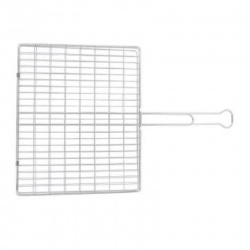 MEGAMASTER STAINLESS STEEL FOLDING BRAAI GRID 500X400MM
