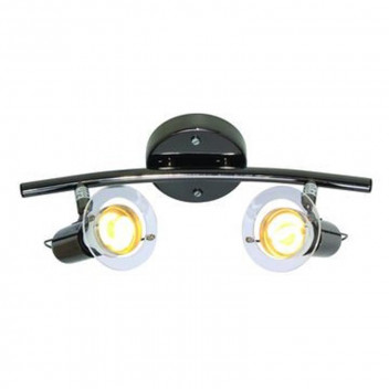 EUROLUX SPOT LIGHT MINI DISC BOW GUN METAL 2LIGHT