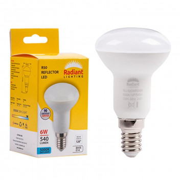 RADIANT LED BULB E14 6W 4000K