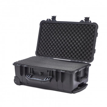 WATERPROOF POLYMER TRAVEL CASE WITH WHEELS 559X351X229MM