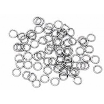 SILVER CRAFT FINDINGS JUMP RING 8MM