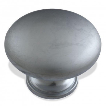 FIT KNOB PEARL DROP BRUSHED NICKEL 30MM