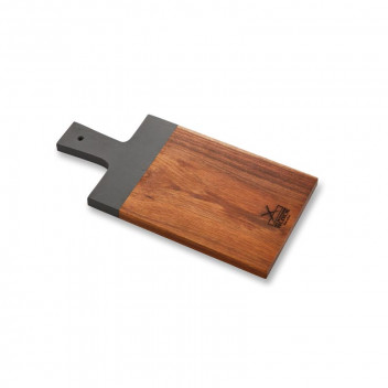 SHERIF STONE GREY SMALL SERVING BOARD 300X200X22MM