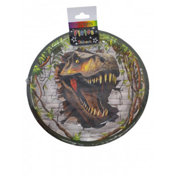 PLATE PARTY  PX24501 DINOUSAUR   8PP