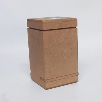 SMALL WOOD MONEYBOX