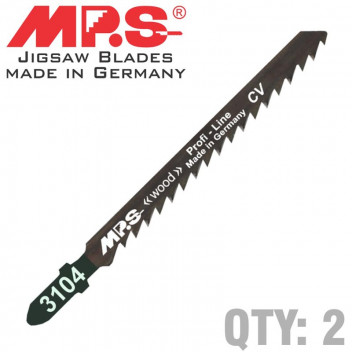 MPS JIGSAW BLADE T-SHANK WOOD 6TPI