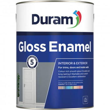 DURAM ENAMEL & TRIM 5LT - BATTLESHIP GREY