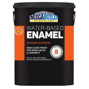 MEGAPAINT WATERBASED ENAMEL PASTEL BASE 8 YEAR BASEPAINT 5L