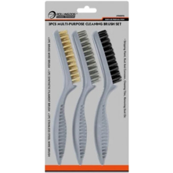SET BRUSH BRASS WIRE MEDIUM MULTI PURPOSE 3PC ROLLINGDOG