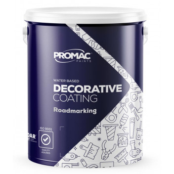 PROMAC WATERBASED ROAD MARKING PAINT WHITE 1L